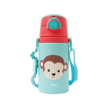 Imagem de Garrafinha de Alumínio Animal Fun 450ml - Macaco - Buba - Buba Baby, 4