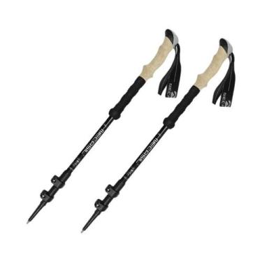 Imagem de Bastões De Trekking Ultraleves Ajustáveis 2 Peças, Bastões De Caminhad