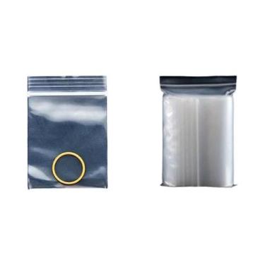 Imagem de Sacos Plásticos Transparentes Autoadesivos PE 100un. Acessórios Para P