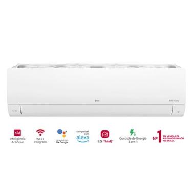Imagem de Ar-Condicionado LG Dual Inverter AI Voice 24.000 BTU Quente/Frio 220V - S3-W24K231D