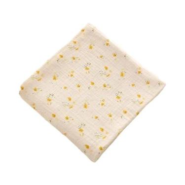 Imagem de Cobertor De Algodão Muslin Para Bebês Recém-Nascidos, Roupa De Cama De