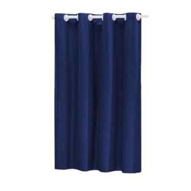 Imagem de Cortina Blackout PVC 1,40 x 2,20 Longa para Porta de Quarto e Sala - e