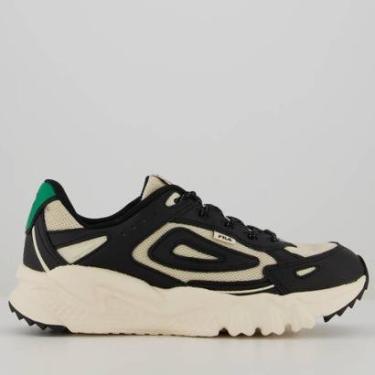 Imagem de Tênis Fila Venture Tracer 2 Preto e Bege-Masculino