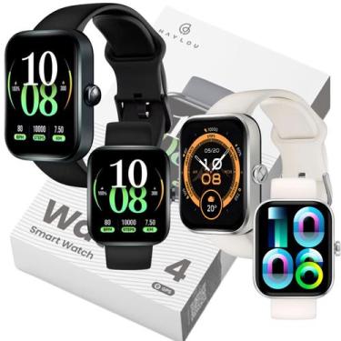 Imagem de Relógio Smartwatch Conecta Strava Haylou Watch 4 GPS Original Android 