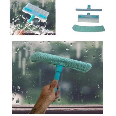 Imagem de Rodo Mop Limpa Vidros Kit Limpador Janelas Portas Com Acessorios Sacad