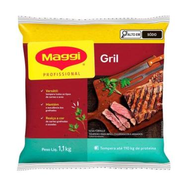 Imagem de Tempero Maggi Gril 1,1Kg - Embalagem com 6 Unidades
