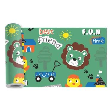 Imagem de Adesivo de Parede Compatível Infantil Zoo Safari B78 - SPTS