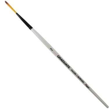 Imagem de Pincel Daler & Rowney Graduate Rigger Liner Extra Longo Nº2 Sintético 
