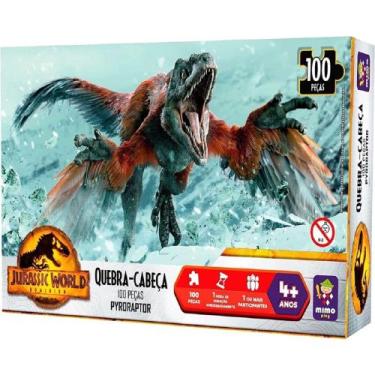 Imagem de Quebra Cabeça Pyroraptor Jurassic World 100 Peças