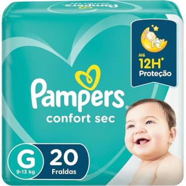 Imagem de Fralda Pampers Confort Sec G 20 Unidades