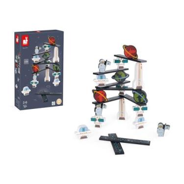 Imagem de Jogo Equilíbrio No Espaço Janod Brinquedo Infantil Educativo em Madeir