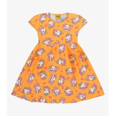 Imagem de Vestido Cotton Rovi Kids Laranja