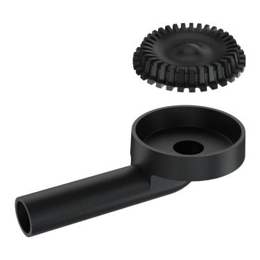 Imagem de Queimador Alta Pressao Completo para Fogao Industrial N02 com Espalhador de Chama Preto Libaneza