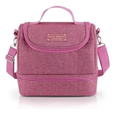 Imagem de Bolsa Térmica c/ 2 Compartimentos CONCEPT - Rosa - Jacki Design