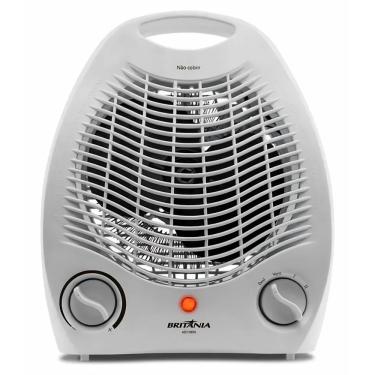 Imagem de Aquecedor Elétrico Portátil Britânia 3 Níveis de Potência com Proteção Superaquecimento Branco 220V