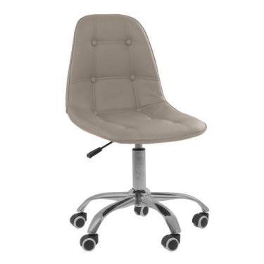 Imagem de Cadeira Giratória Office Eiffel Botonê Oficial - Bege - Oficial Websho