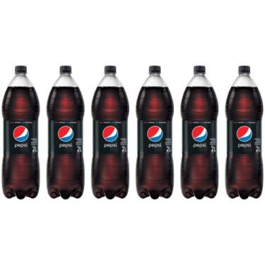 Imagem de Refrigerante Pepsi Cola Zero 6 Unidades - 2L