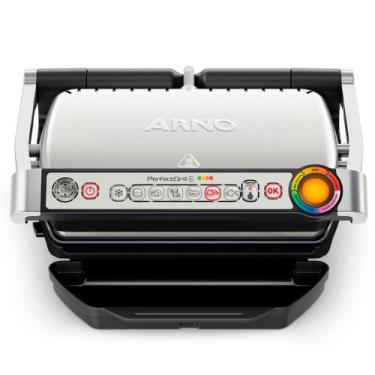 Imagem de Grill Elétrico Arno Perfect Grill - GP01, Inox, 220V