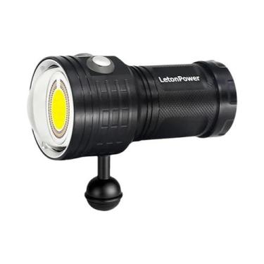 Imagem de Lanterna De Mergulho LED À Prova d'Água De 12000 Lumens, Lâmpada COB, 