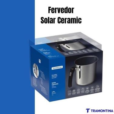 Imagem de Fervedor Tramontina Solar Ceramic 2L em Aço Inox com Fundo Triplo 6213