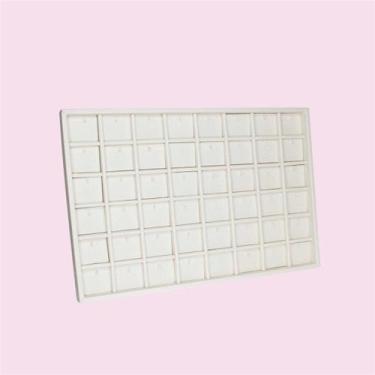 Imagem de Bandeja 48 espaços com cartela facto off-white 25x37,5cm - REDANTEX