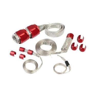 Imagem de Kit Universal De Mangueiras Trançadas Para Linhas De Vácuo, Combustíve