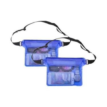 Imagem de Bolsa Impermeável Para Natação E Mergulho, Bolsa De Cintura PVC Para P