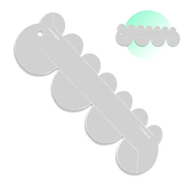 Imagem de Régua Gabarito Para Barrado Duplo Pano de Copa Patchwork