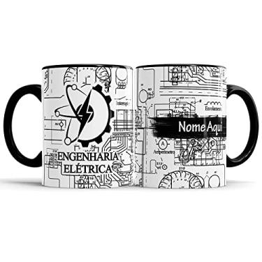 Imagem de Caneca Engenharia Elétrica Personalizado com Nome