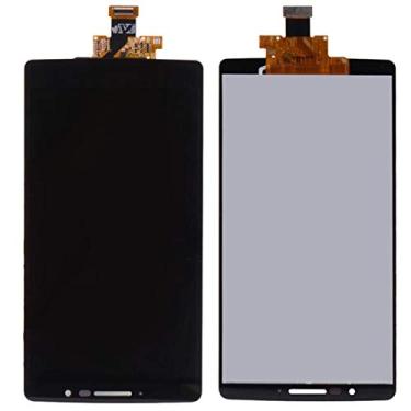 Imagem de HAIJUN Peças de substituição para celular (novo LCD + novo painel de toque) conjunto digitalizador para LG G Stylus LS770 H631 H540 6635 (preto) cabo flexível (cor preta)