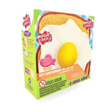 Imagem de Super massa kit lanchinhos pão e ovo, Estrela