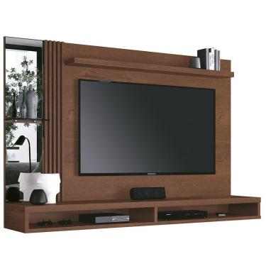 Imagem de Painel Home Paris Para Tv Até 55" Ripado Com Espelho