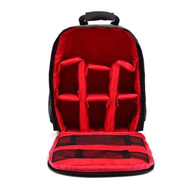 Imagem de Bonnu Novo Multi-funcional pequeno DSLR câmera digital saco de mochila de vídeo impermeável Outdoor Camera Bag