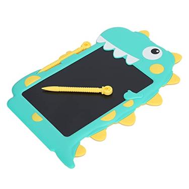 Imagem de Hilitand Tablet de escrita LCD, placa de pintura de desenho eletrônico de 21,5 cm quadro negro de grafite digital Doodle pad com caneta Stylus para crianças que aprendem educação (verde)