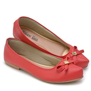 Imagem de Sapatilha Feminina Bico Fino Vermelha