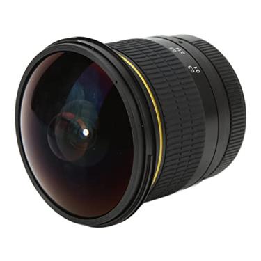 Imagem de Lente olho de peixe de 8 mm F/3.0 para Nikon F(DX)/APS-C F Mount D3200, D3300, D3400, D5200, D5300, D5500, D7200, D500, etc, lente telefoto de grande angular de 180°