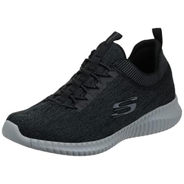 Imagem de Skechers Tênis esportivo masculino Elite Flex Hartnell, Preto/cinza, 39