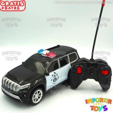 Imagem de Brinquedo  Carro  Jipe Policia  Controle Remoto Total - Fun Game