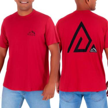 Imagem de Camiseta Masculina Rocca Triângulo - Click Mais Bonita