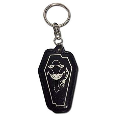 Imagem de Chaveiro de poliuretano com estampa de espada de grande entretenimento oriental online - Coffin sorridente