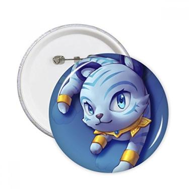 Imagem de Fantasy Dungeons Desenho Animado Adorável Jogo Pinos Redondos Emblema Botão Decoração Roupas Presente 5 peças