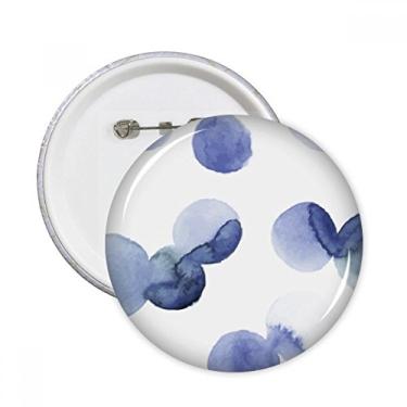 Imagem de Halo Abstrato Plantas Arte Padrão Alfinetes Redondos Emblema Botão Decoração Acessório 5 peças