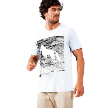 Imagem de Camiseta Acostamento Wolf In23 Branco Masculino