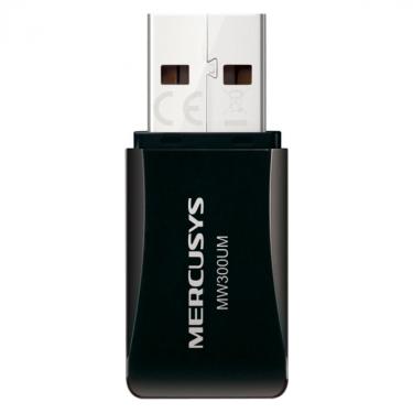 Imagem de Mini Adaptador USB Wireless N300 300 Mbps - MW300UM - Mercusys 
