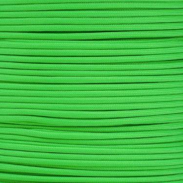 Imagem de Corda de paraquedas 550 tipo III 7 fios de 4 mm de diâmetro – 250 kg corda de sobrevivência de resistência à tração (30 metros, verde, enrolador)