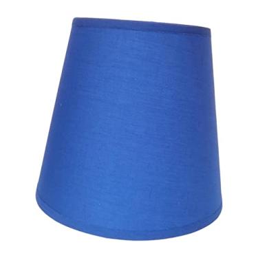 Imagem de Baoblaze Para E27 Soquete Abajur Abajur Fácil de Intall Capa de Lâmpada de Mesa Durável Cobertura de Luz Toldo Resistente Simples para Casa Lâmpada de Mesa de Cozinha, Azul Claro