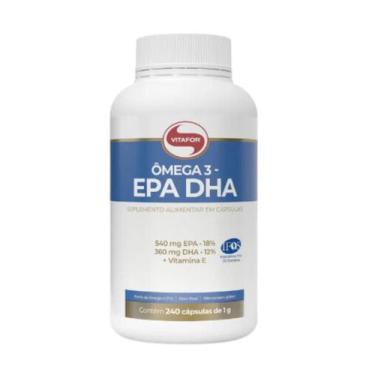 Imagem de Omega 3 Vitafor 240 Cápsulas Epa Dha Essential Omega 3 Ifos