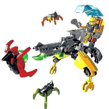 Imagem de Bionicle Jaw Beast Vs. Stormer +evo Walker Action Figures Bu