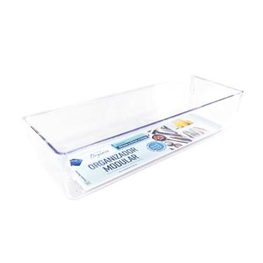 Imagem de Caixa Organizadora Transparente Acrílico 23,4X8,7X5,5CM