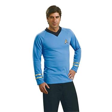 Imagem de Rubie's Clássico Star Trek Camisa de fantasia de Spock para adultos, Verifique a imagem, XG